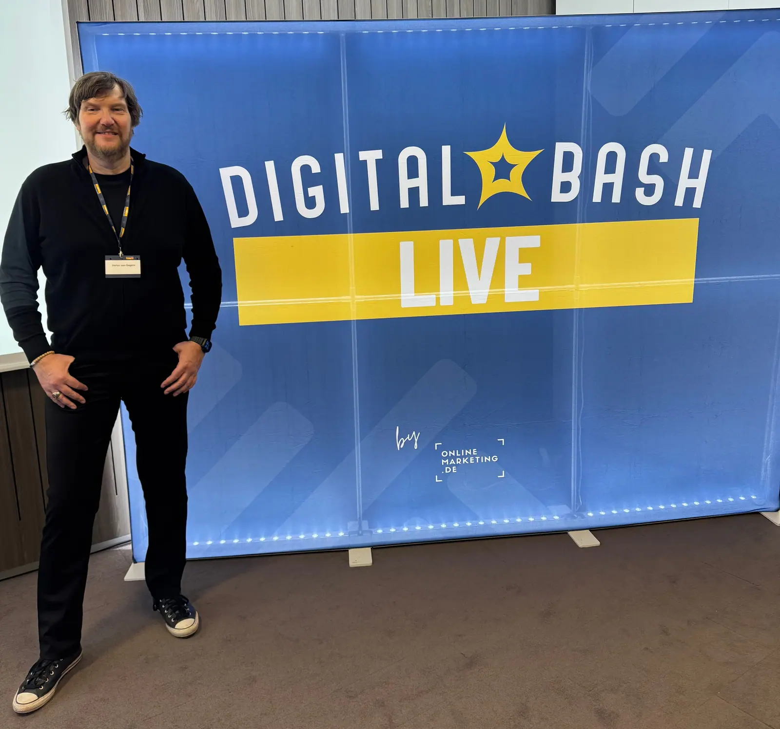 Stefan von Gagern bei Digital Bash LIVE in Hamburg