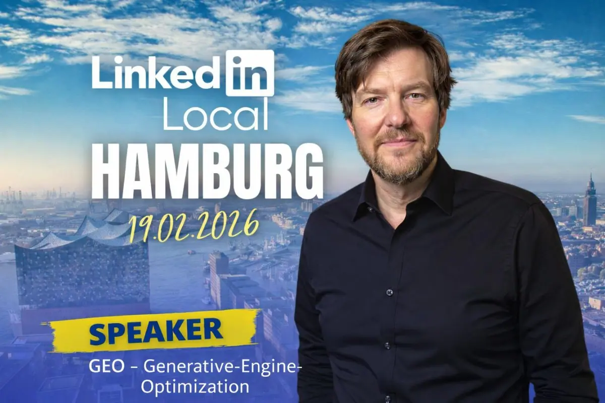 Speaker bei LinkedIn Local Hamburg zu GEO