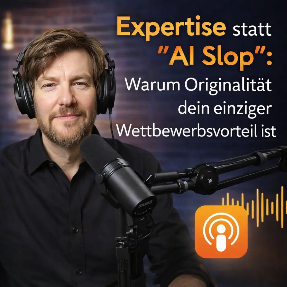 Podcast-Folge: Expertise statt AI Slop mit Stefan von Gagern